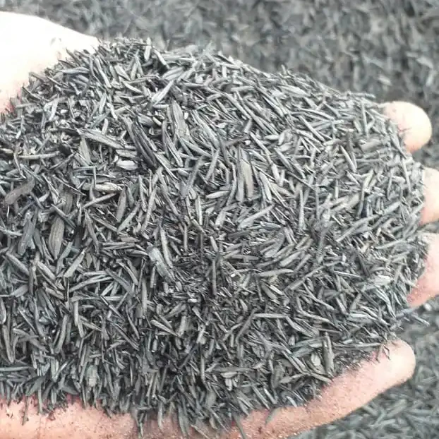 Carbonized rice husk