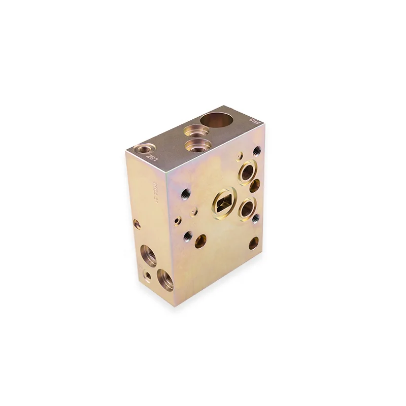 Asia hot sell CNC custom processing hydraulic cartridge valve hydraulic manifold hydraulic valve block