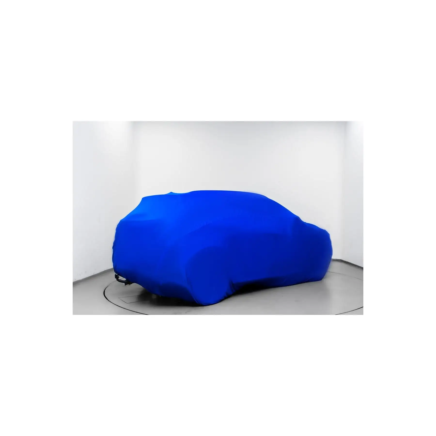 Jeep Compass 2 (2017-) Combed Cotton Car Cover with Blue Automobile Fabric Logo