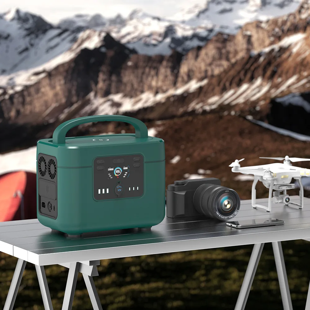 portable power station 200w 300W 500W 1200W   Lifepo4 Battery Backup  outdoor solar generator solar power battery storage system