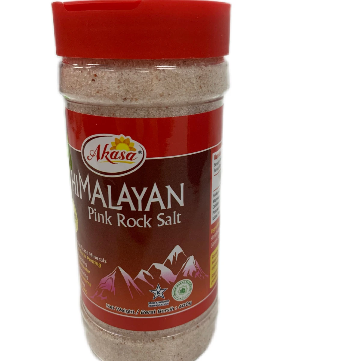 Akasa himalayan pink rock salt crystalline solid pink salt pakistan himalayan himalayan salt edible