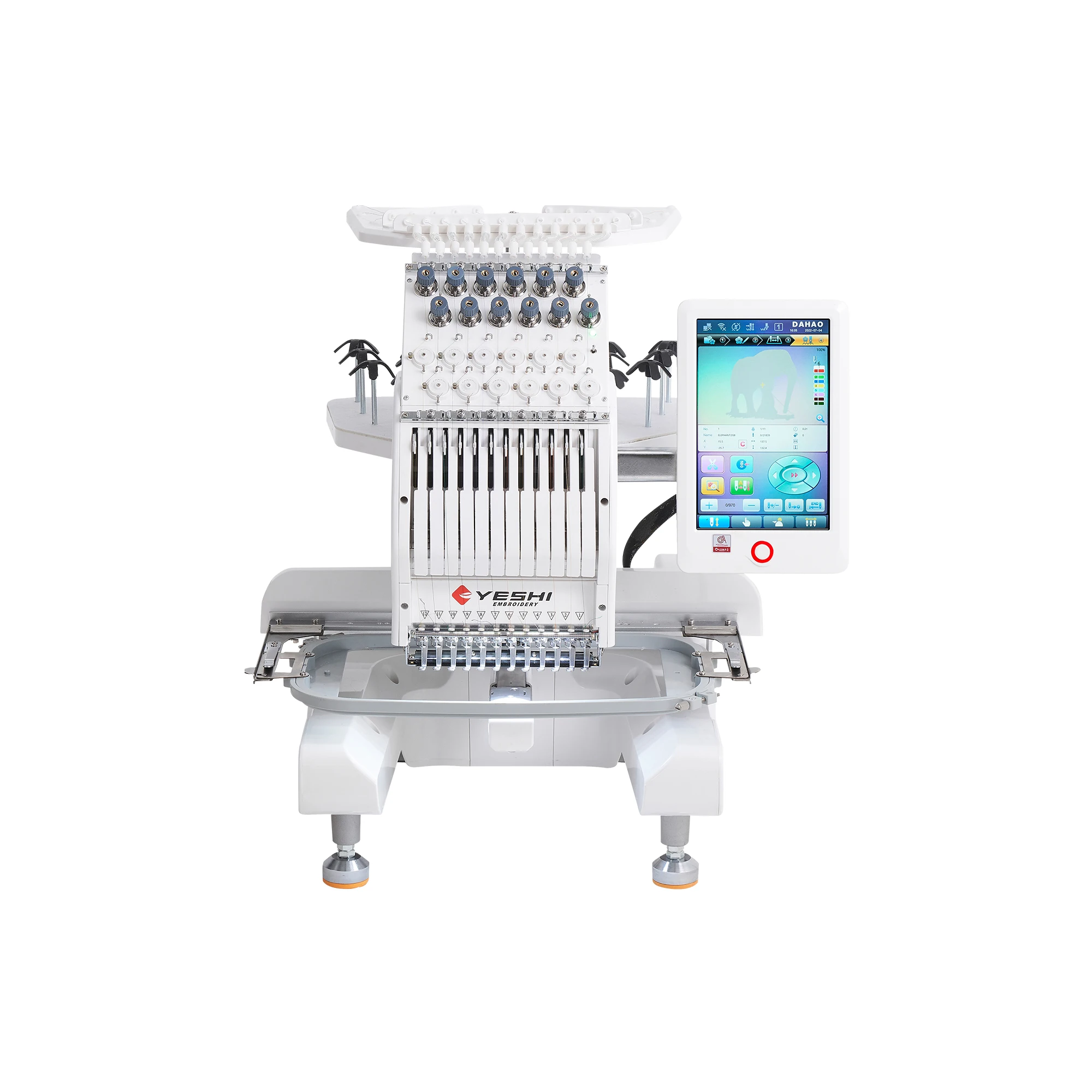 VMA Single Head Computerized Cap Hat Embroidery Machine Computer For T Shirt Logo Label Embroidery Machine