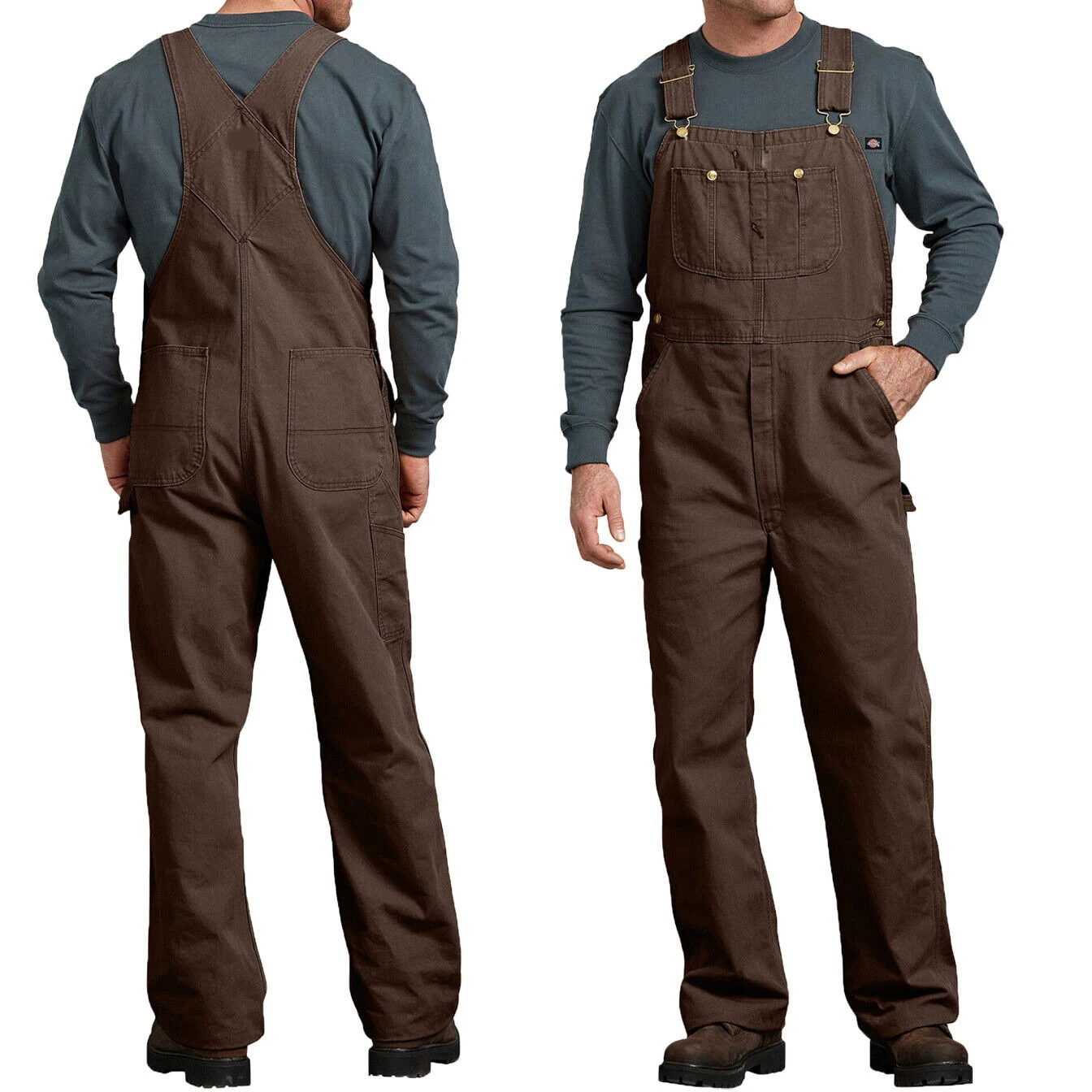 Custom Workwear Light Weight Flame Retard canvas work bib pants Coveralls Oil And Gas All Sizes Ladies Men safety bib for winter