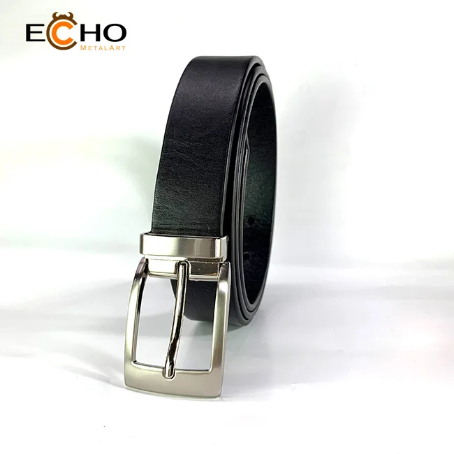 Best sell 30mm pin buckle with satin nickel alloy