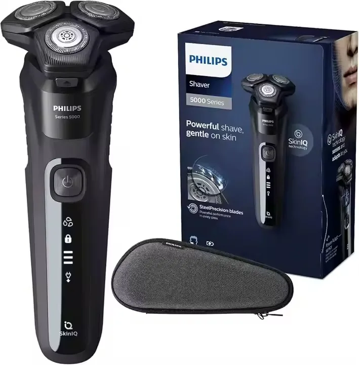 Philips Beauty Series 5000 Electric Shaver Women Cordless Compact Hypoallergenic Quick Hair Removal Easy Touch Ups Mint Green