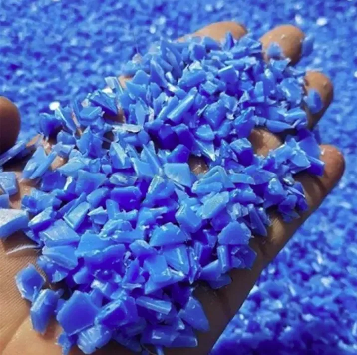 Low Price Recycled HDPE Blue Drum Plastic Scraps and Blue HDPE Scraps Worldwide Shipping