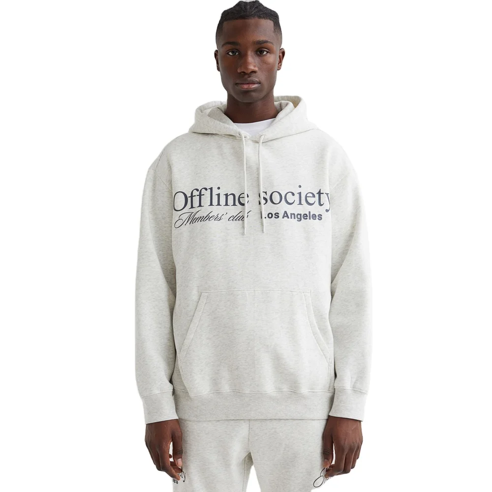 Winter 100% Cotton Hoodie High Quality Vintage Hoodie Wholesale Promotion Printing Men And Women Embroidery Hoodie