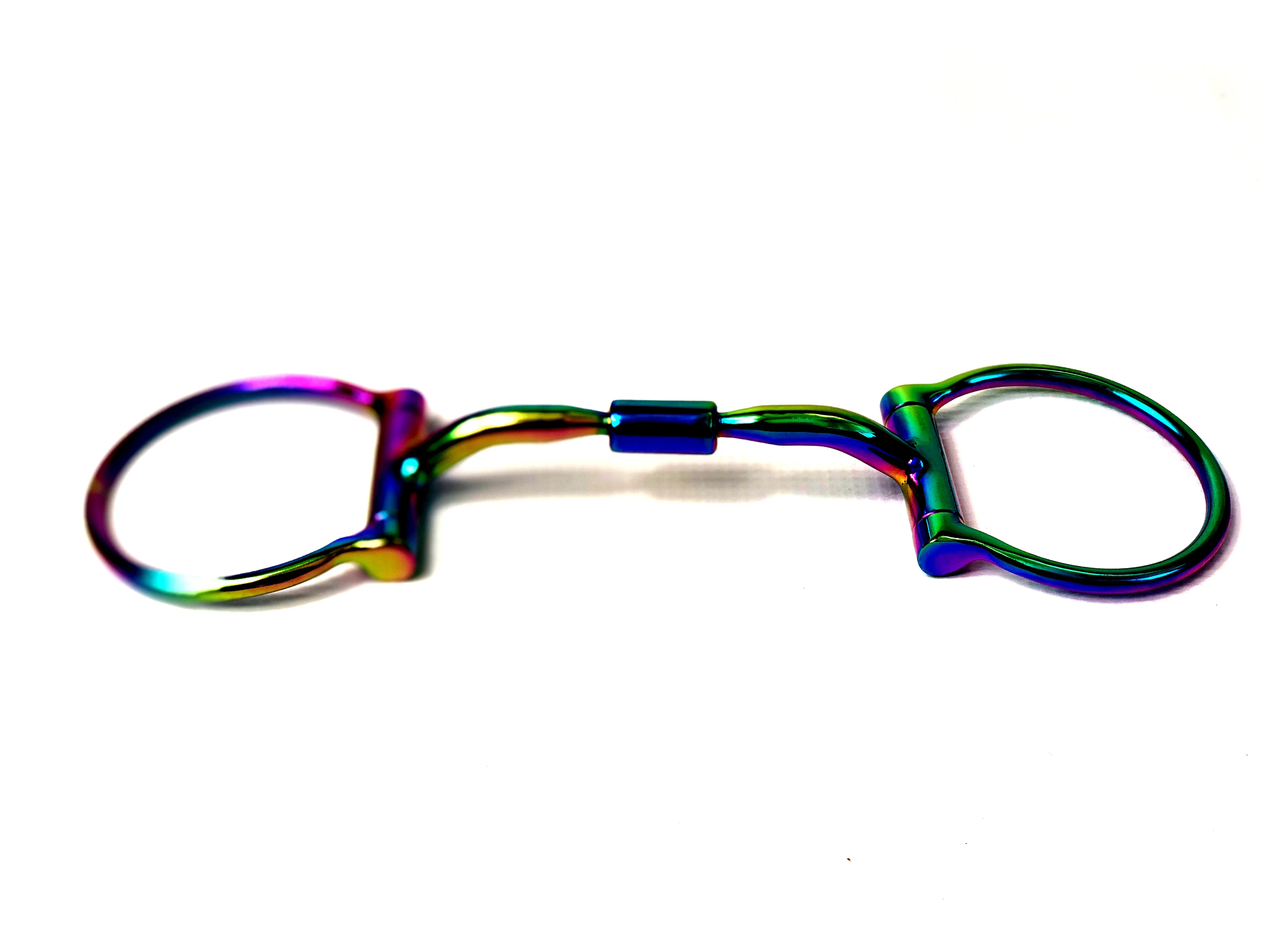 Sweet Iron Flat Ring Egg but w/ Lozenge Equestrian Decorative Lozenge Snaffle Bit Manufacturer By Hashir International