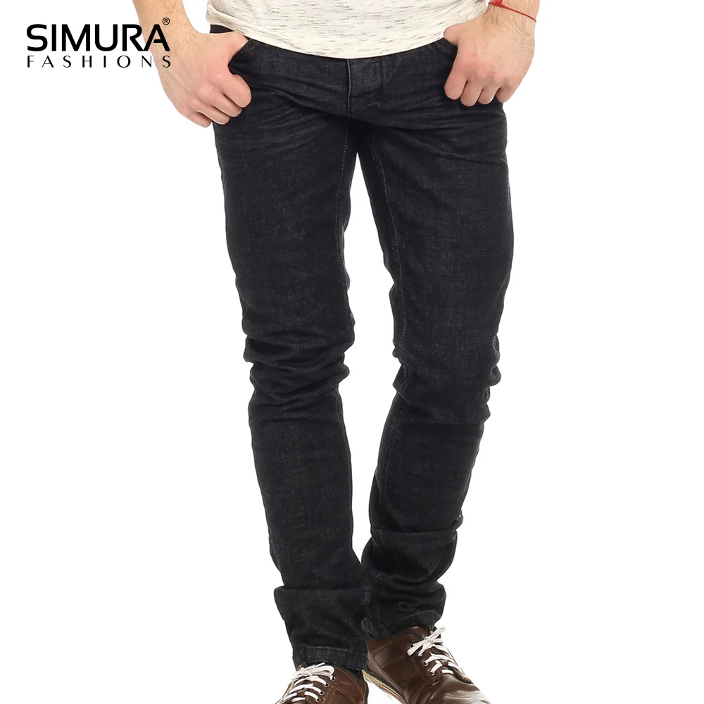 Western Style Cotton Spandex OEM Service Men Clothing Ripped Casual Pants High Street Hip Hot New Denim Jeans Pant For Boys