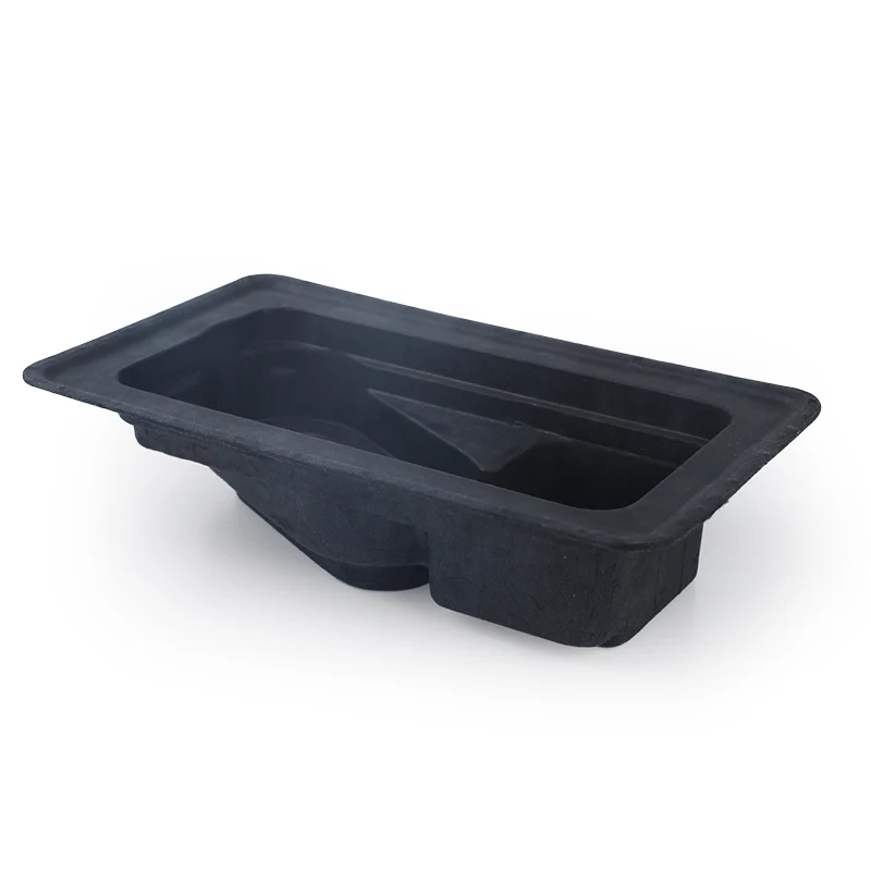 molded pulp packaging press inner packaging tray biodegradable recycled paper pulp tray
