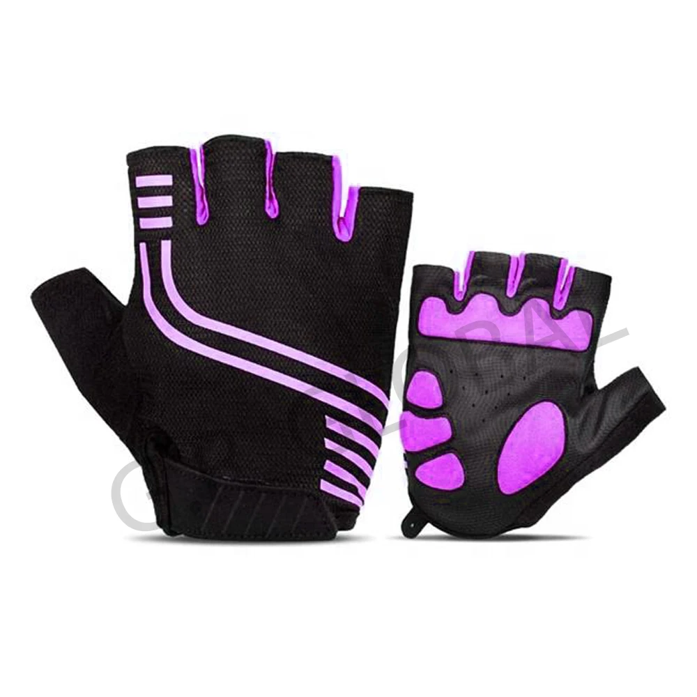 Customizable Design Wholesale Price Fingerless Fitness Training Workout Sports Gym Gloves Breathable Gymnastic Gloves