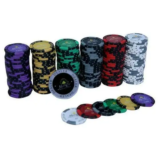 Чипсы Монте-Карло для покера полностью под заказ глиняный материал оптовые заказы производитель