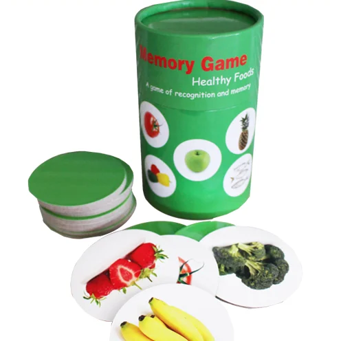 Kids Toys Game Cards Educational Right Brain Education Toys Card Puzzle Game Developing Intelligence Eco-friendly Game