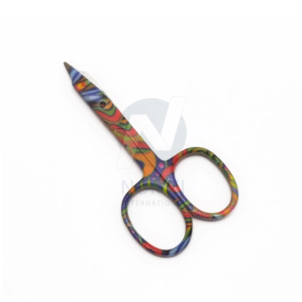 Cuticle Scissors Stainless Steel Scissors Professional Manicure Scissors Curved Shape