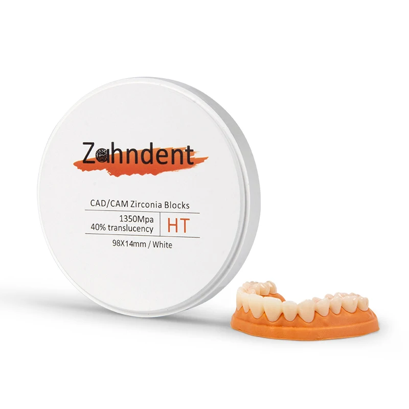 Dental zirconia Cercon Denture HT Zirconia Block zirconia blank for Crown and Bridge
