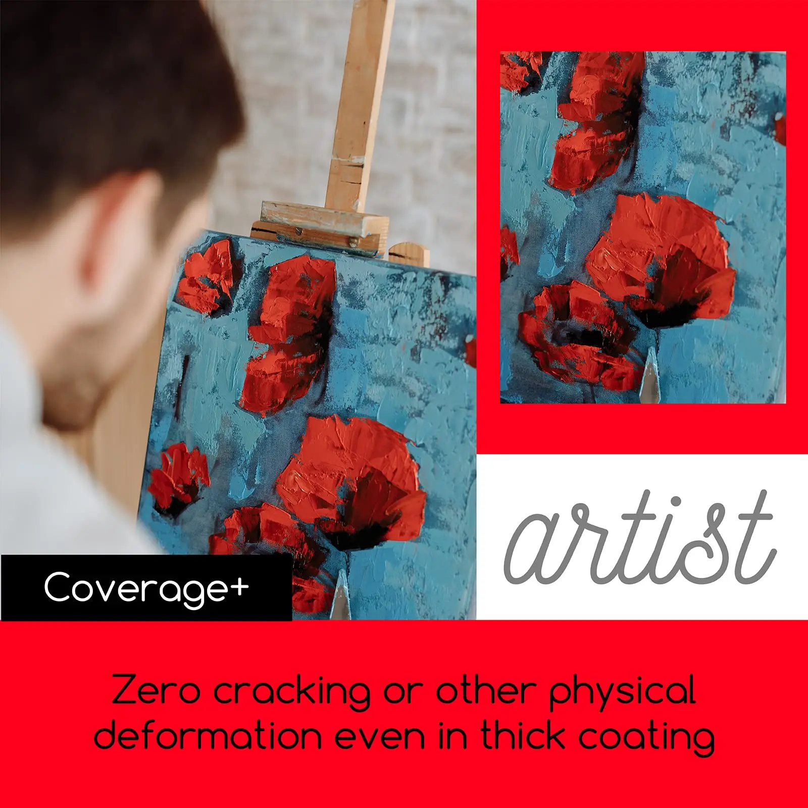 MEEDEN Oil Paint 100ml (3.38 oz) Titanium White Oil Paint Tubes Heavy Body Non-toxic Artist Oil Based Paints for Canvas Painting