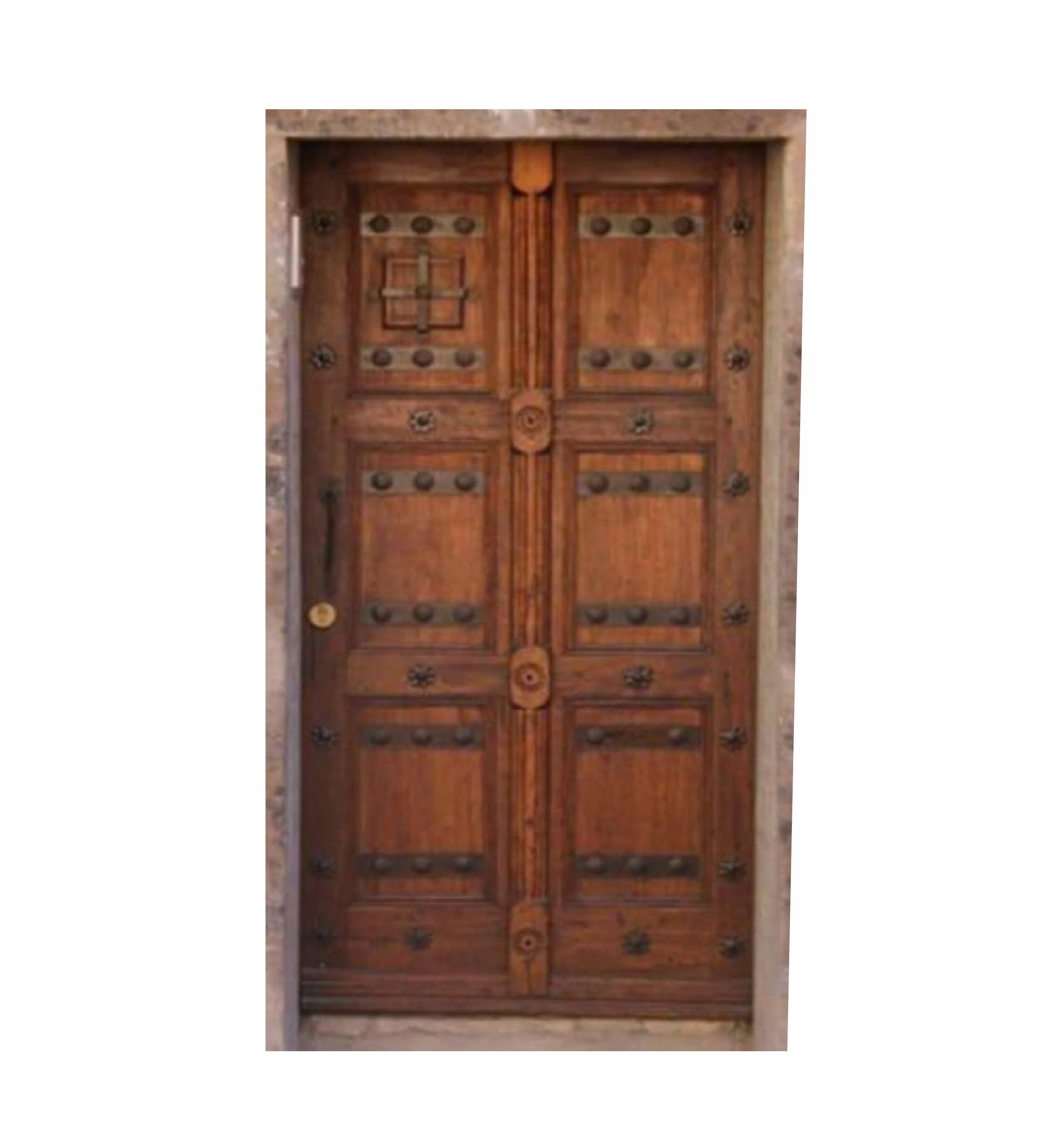 Wholesale High Quality Modern Luxury Vintage Door Furniture Indian Rustic Living Home Entrance Vintage Wooden Door Exterior Door