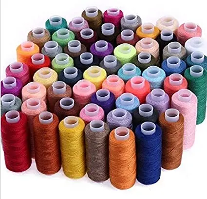 100% Spun Polyester Sewing Thread 21/2, 21/3, 21/4, 40/2, 45/2, 50/2, 50/3, 60/2 polyester threads for sewing 5000m