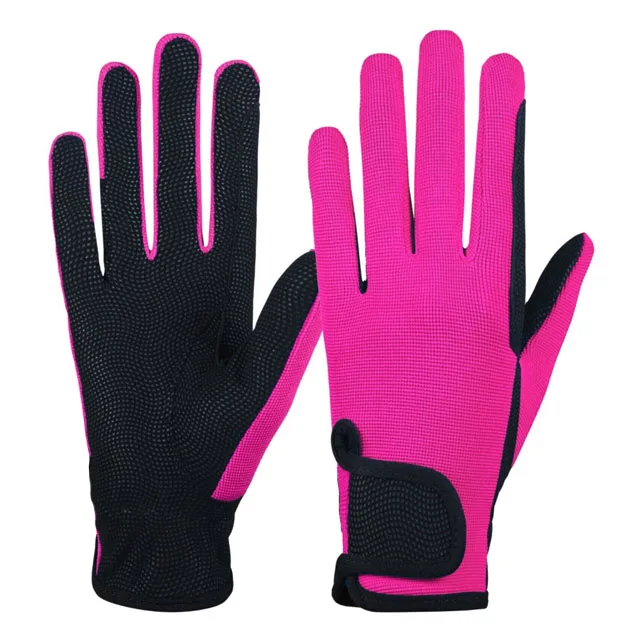 Wholesale Custom High Quality Winter Fitness Outdoor Sport Therapeutic Equestrian Horse Riding Gloves