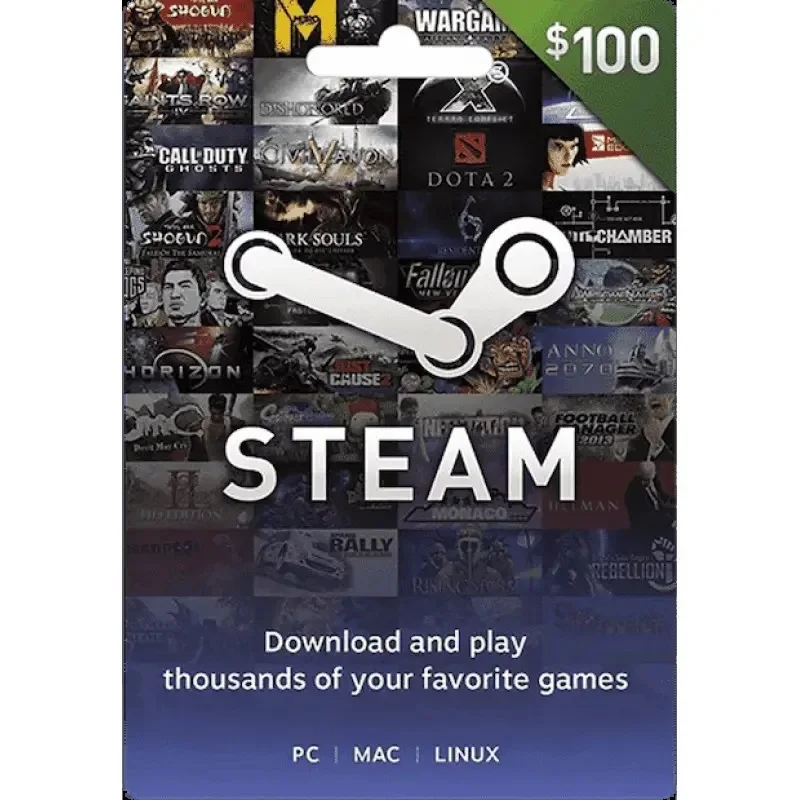 WHOLESALES DISCOUNT FOR BUY 10 GET 3 FREE Steam wallet Gift card ($100) NEW