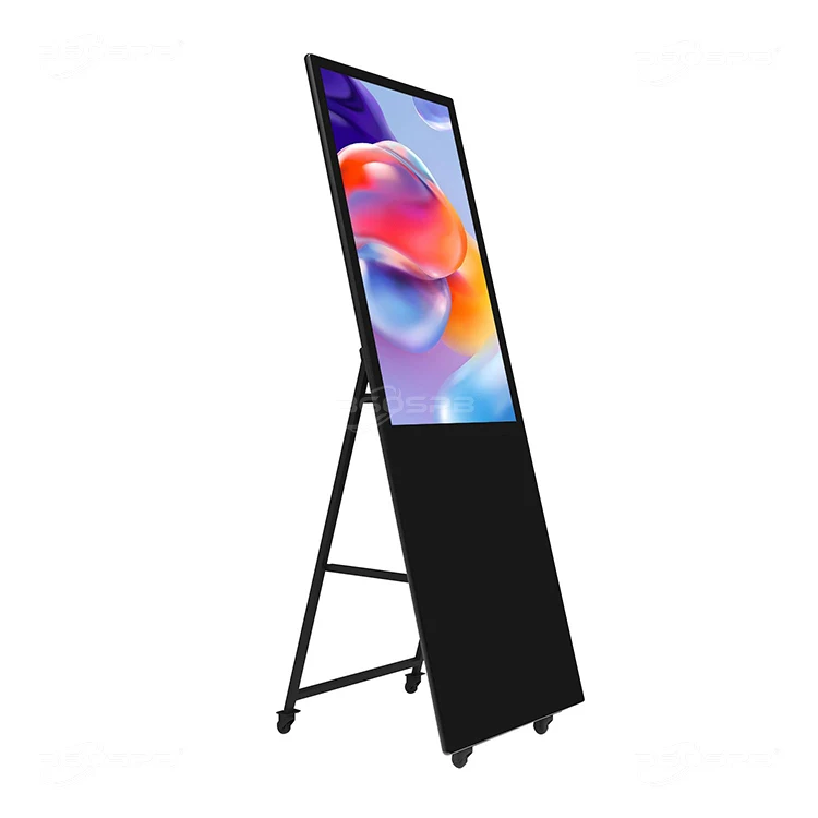 360SPB IPI43A Indoor LCD Rental Screen Splicing Portable Smart Advertising Display Factory Direct Sale Price