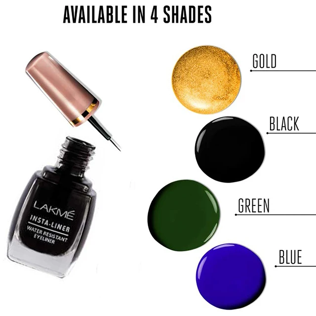 Lakme Eye Liner - Insta Liner (Quick Dry Eye Liner) Black