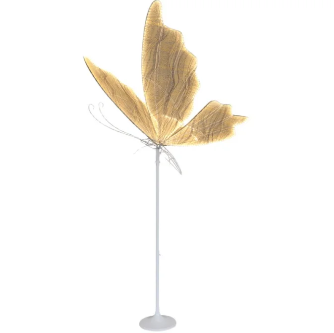 Hot sale wedding decoration moving butterflies lights LED butterfly lamp for party decoration