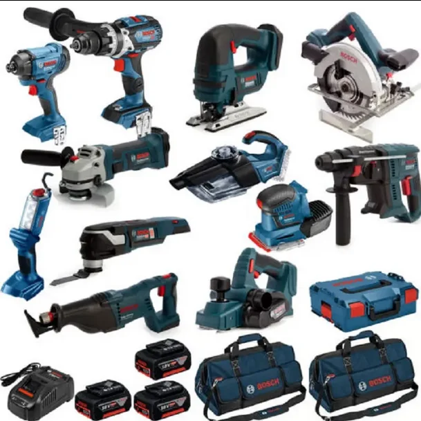 High Quality BosChs_20V 6.0-Ah Li_ion Cordless 15-Pieces Combo Kit