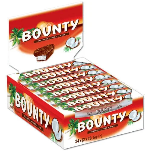 Оптовая цена от поставщика Bounty Bar шоколад 57 г с быстрой