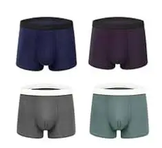 Personalized branded nylon waistband mens underwear 95% bamboo 5% spandex briefs for male