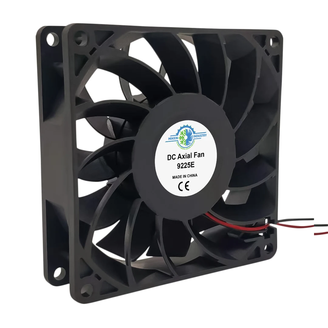 92x92x25mm Refrigerator Motor Brushless Dual-Ball Bearing DC Cooling Fan