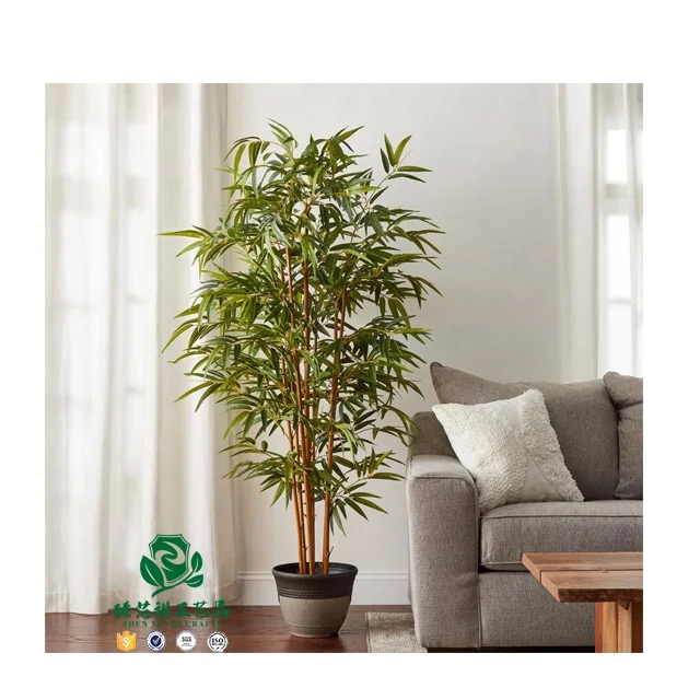 zhen xin qi crafts  Wholesale Buy Artificial Bonsai Bamboo Plant in a plastic  Pot