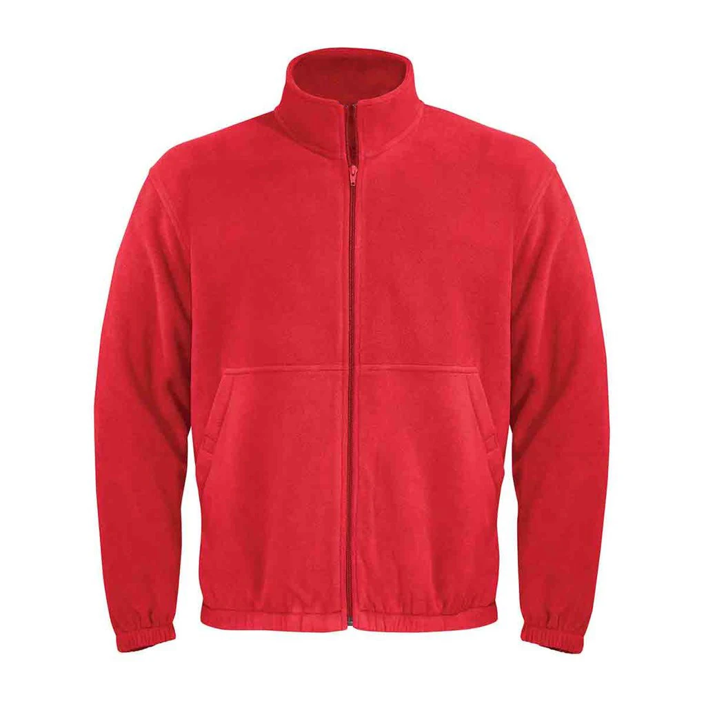 Mens Polar Fleece Jacket Plain Warm Full Zip-Up Coat Wholesale Man Long Sleeve Winter Micro Men Polar Fleece Jacket