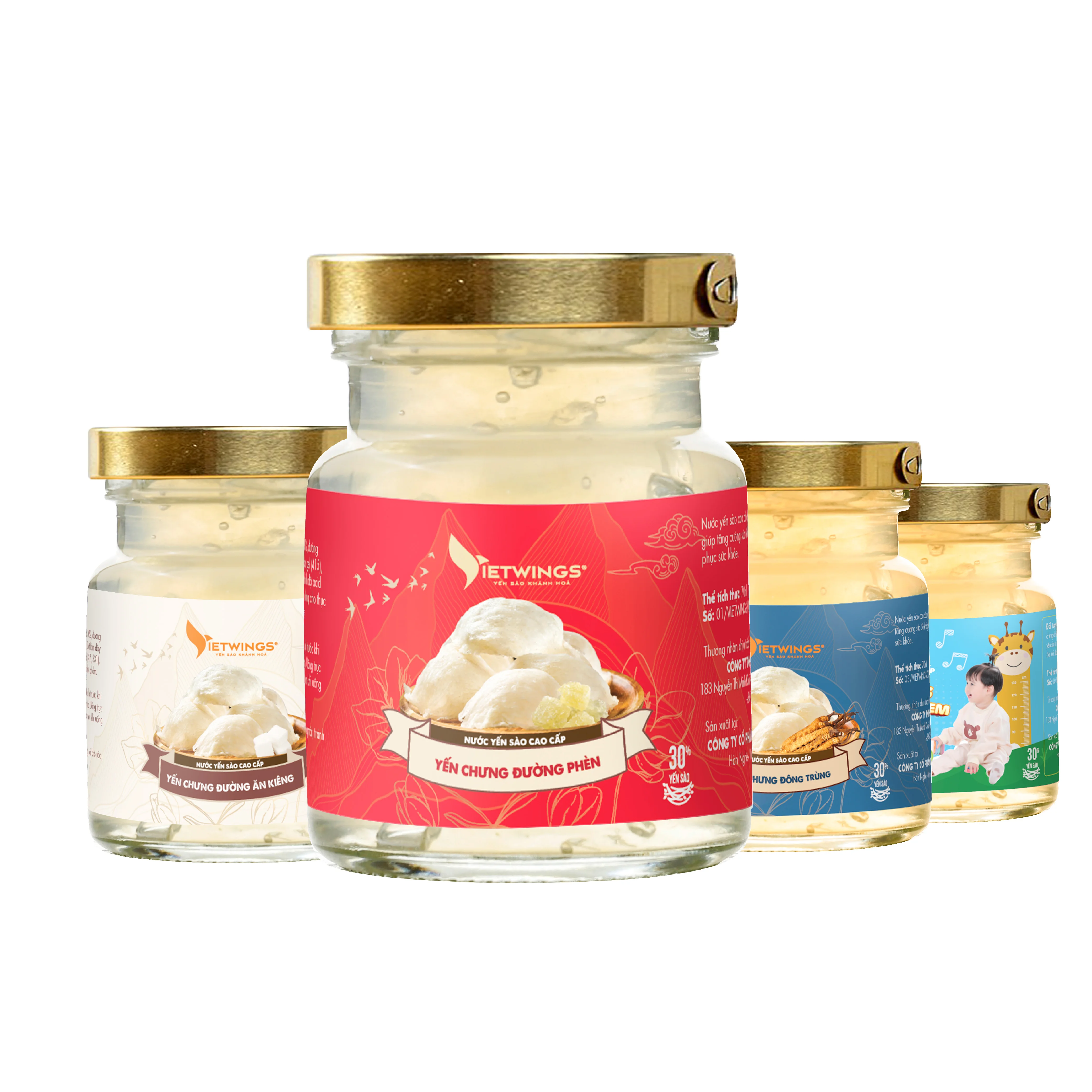 Food Beverage Bird Nest Drinks 30% Nests From Vietnam No Preservatives Health Fast Delivery Sugar Nutritonal Supplements