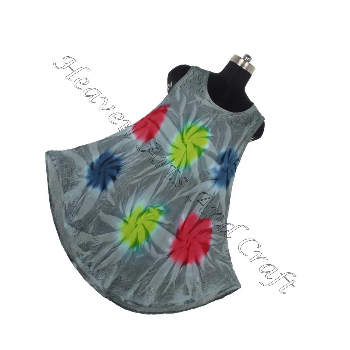 Ladies Clothing Rayon Dress India Tie Dye Beach Wear Online Shopping Dressladies high quality tie dye round rayon o neck long