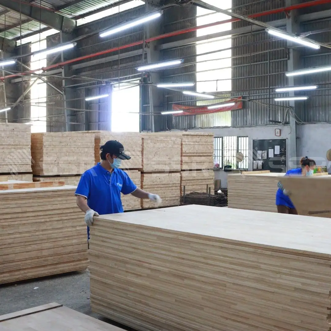 SSR VINA - Rubber Wood Finger Joint Board - ABC Grade Finger joint board rubber wood panel