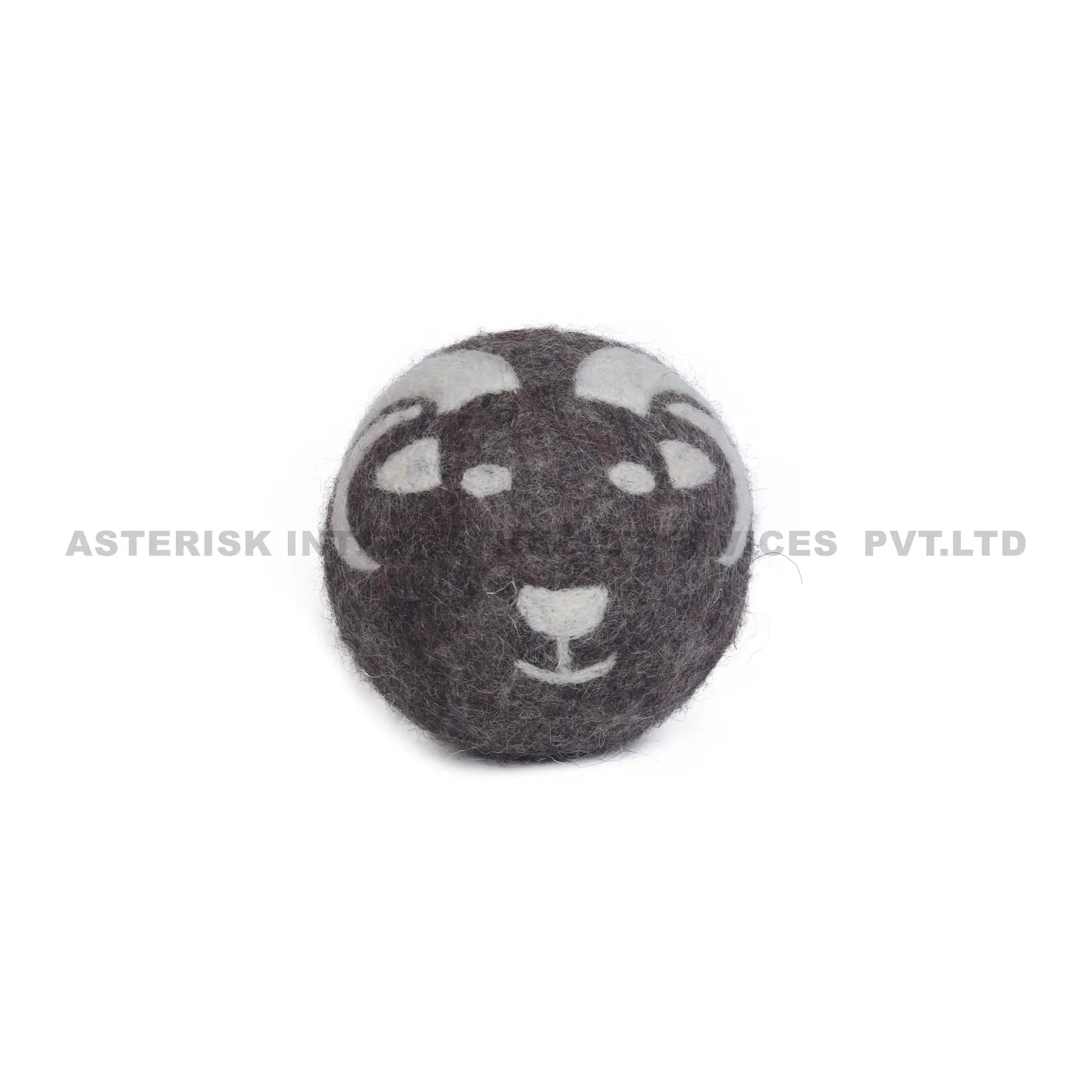 Ecofriendly Dryers Balls Wool Felt Cute Bird And Animals Christmas Craft Ball Handmade Room Decoration Laundry Washing Balls