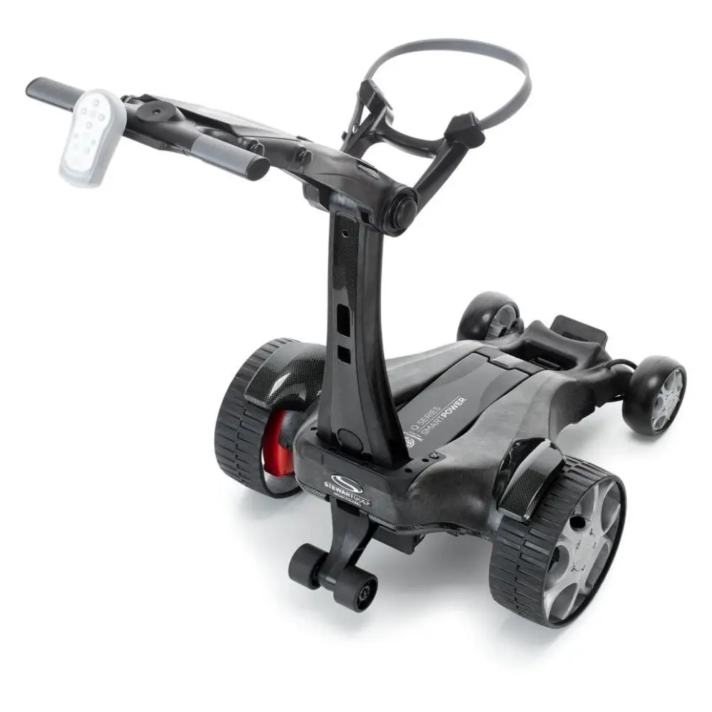 NEW Stewart Golf X10 Follow Signature Range Electric Trolley Cart with Extra Battery Cheap Price