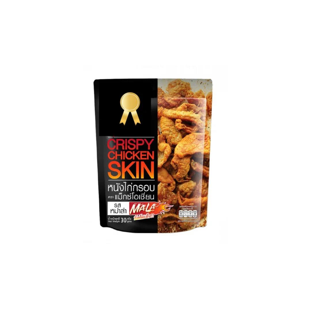 New Flavor Ghost Pepper Flavor Chicken Skin Snack from Thailand  by BEST A EVER Co., Ltd  Captain iLee Brand