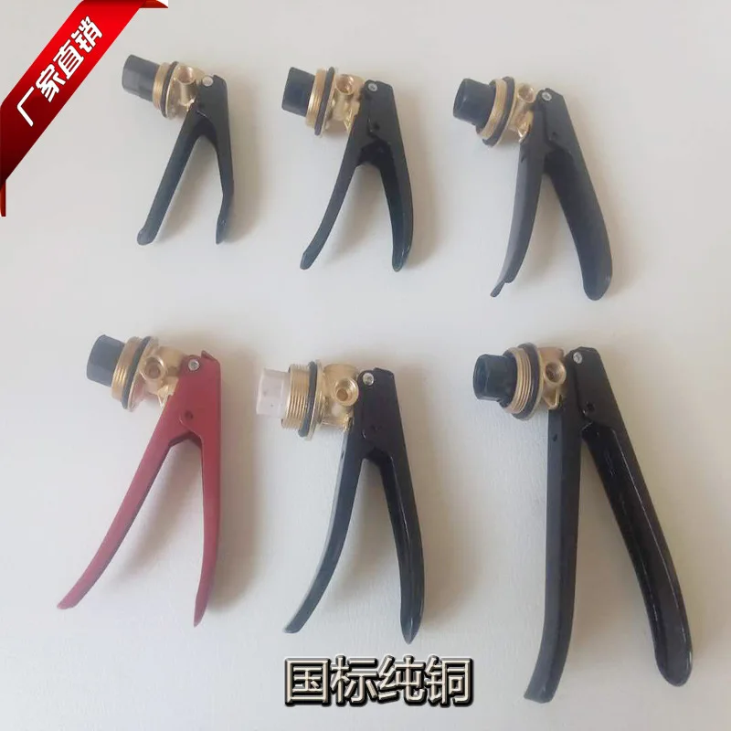 Factory Abc Powder Fire Extinguisher Valve with Hook ABC Powder Foam co2 Red Black Support OEM