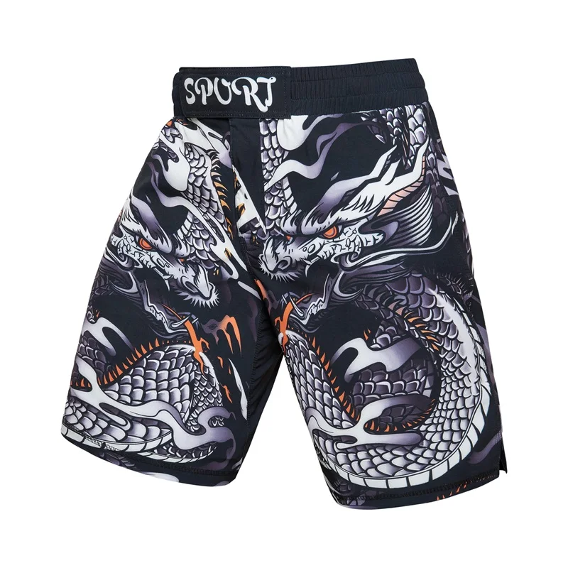 Wholesale Cheap Training Sublimation MMA Shorts Hot Sale Top Quality Custom logo