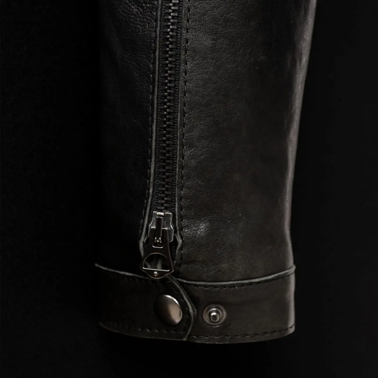 Biker Wholesale Men Genuine Sheep Leather Jacket Perforated Leather Genuine Slim Fit Motorcycle Pakistan Jackets