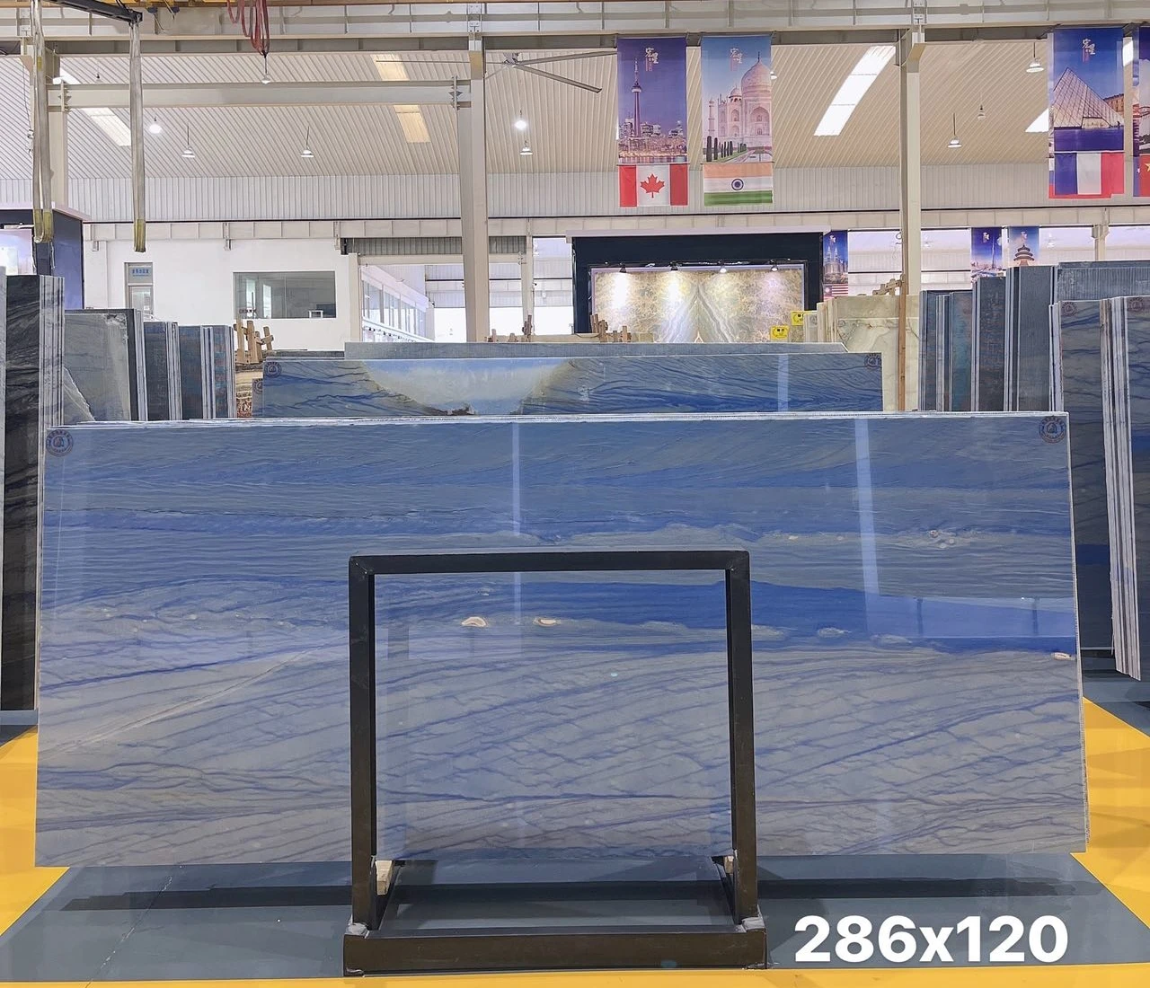 Azul Blue Macaubas Quartzite Stone Decoration Slabs