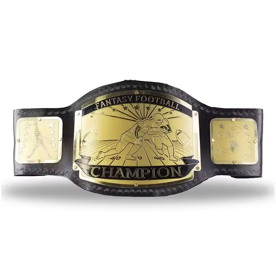 New Design Premium Customized Wrestling Boxing Martial Arts Leather Professional Championship Comfortable Wrestling Belt