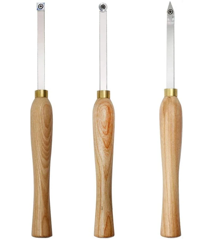 Fengke Wholesale Woodworking Wood Lathe Tools Turning Tools Carbide Insert Chisel Set For DIY