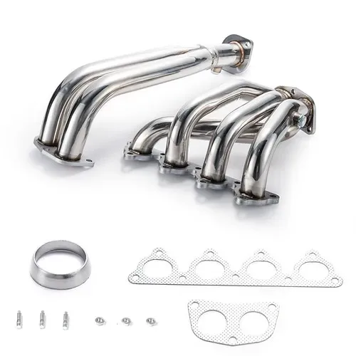 Honda 88-00 Civic D16 EX LX DX CX VX HX гоночный выпускной коллектор из нержавеющей стали полированная поверхность