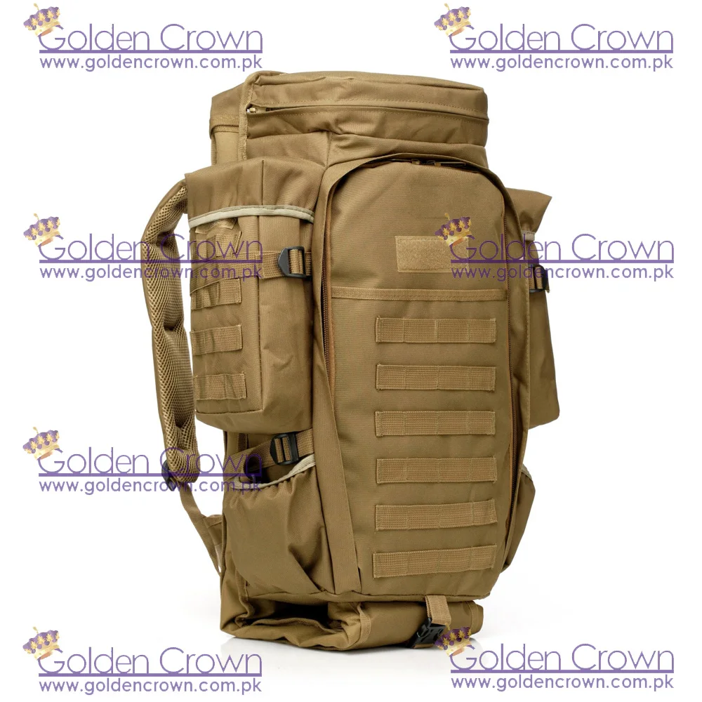 Wholesale 70L Security Tactical Backpack Molle Camping Bag Hunting Climbing Outdoor Security Travel Fishing