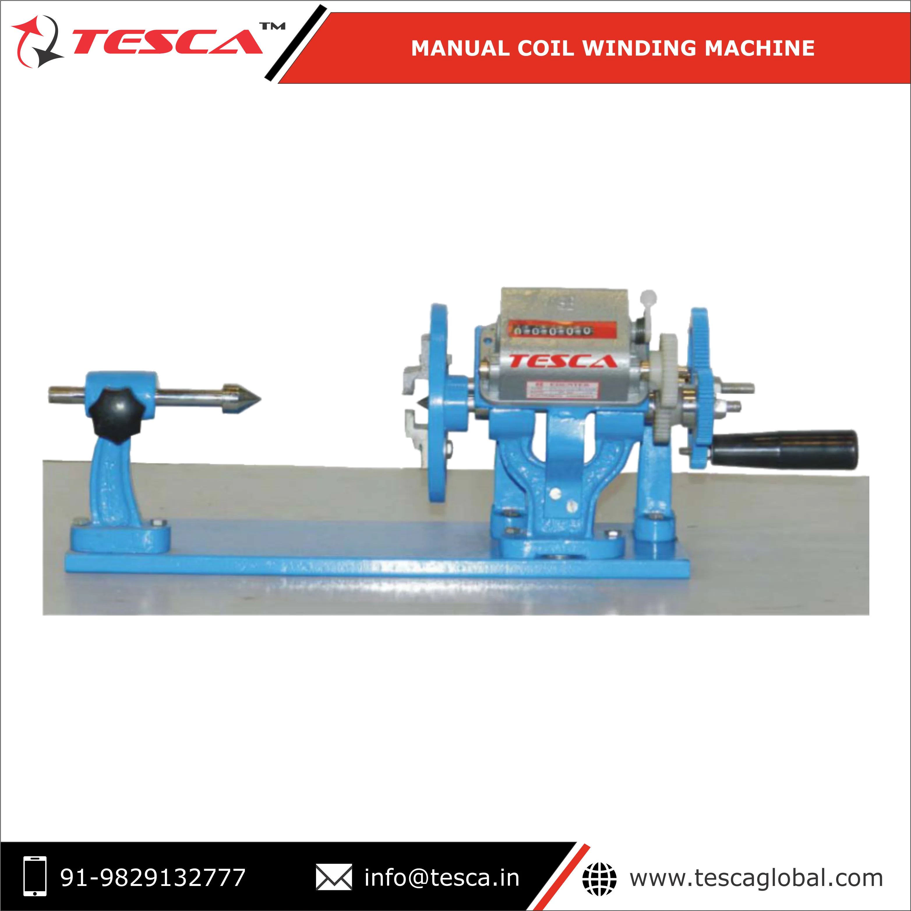 Manual Coil Winding Machine- Tools