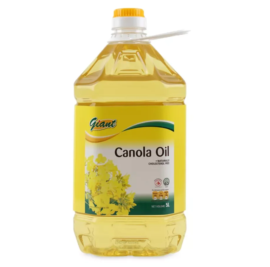 100% Purity OEM Food Rapeseed Animal Plant Cooking Canola Oil 2L With 24 months Shelf Life In Plastic Bottle
