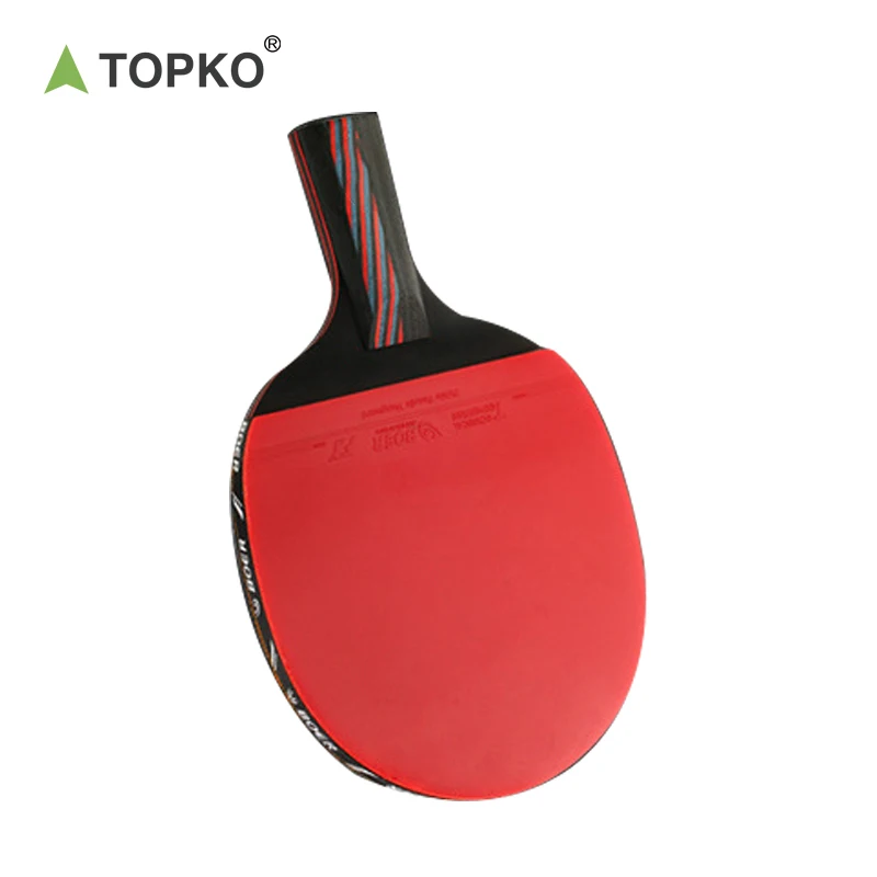 Topko High quality Professional Pingpong Paddle Table Tennis Rackets Double-Sided Reverse Tape Table Tennis bats